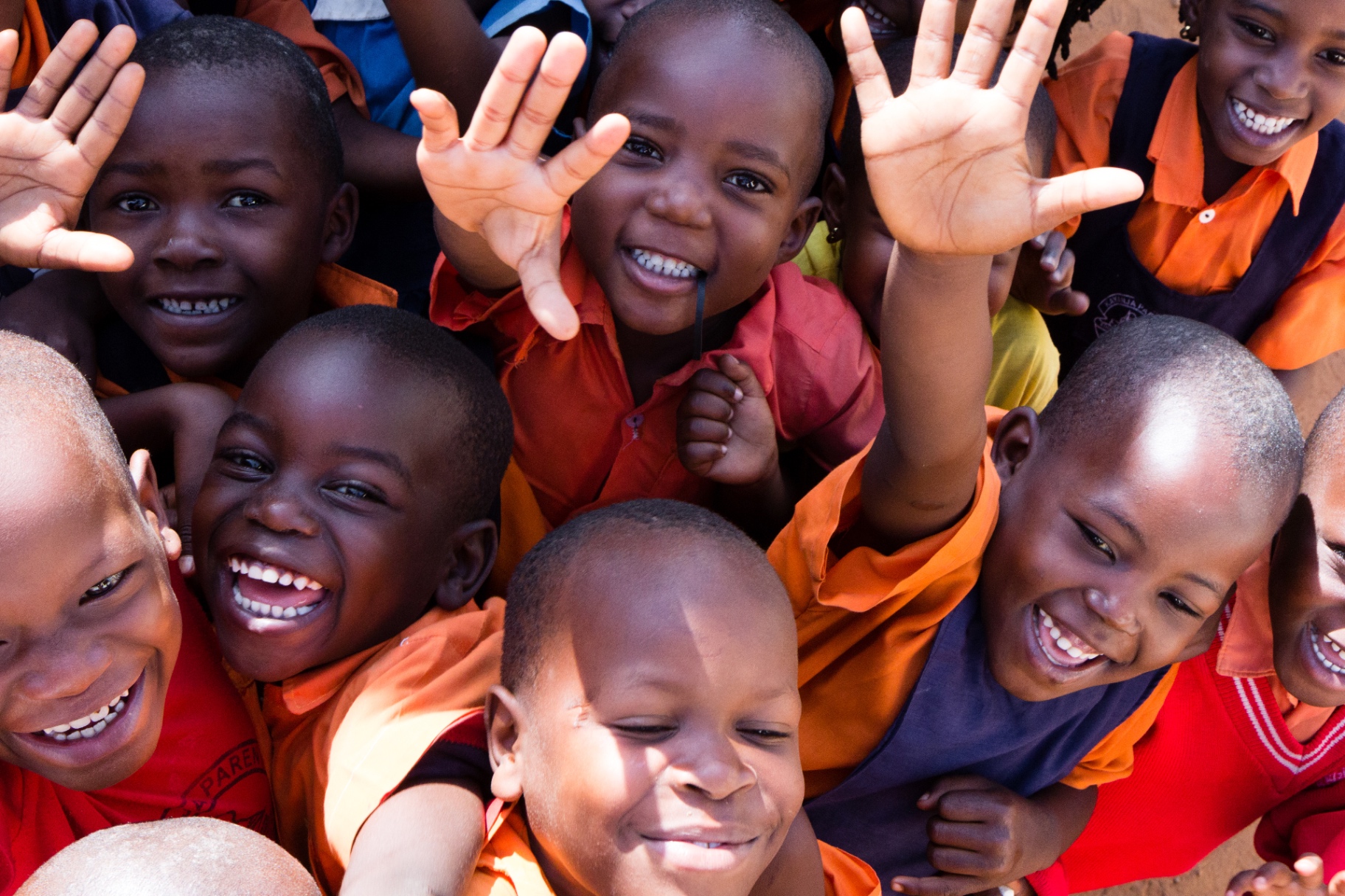 Ghanaian children learning through play at MEYFUND